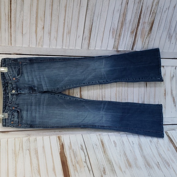 7 for all Mankind Flynt Bootcut Dark Jeans - Picture 3 of 4